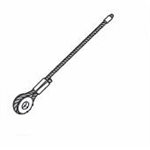 Cable assy S.S. 110"