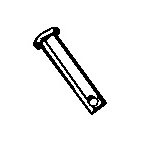 Cable pin