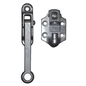 Reteneur de porte aluminium moulé 4 po