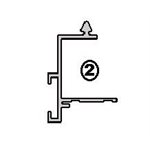 Reteneur joint extérieur,porte isolée WA,Temp tech