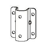 Guide tube serrure à compression,