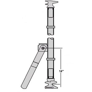 R / S lock rod kit,VG