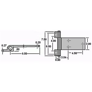 Side door hinge assy,KY