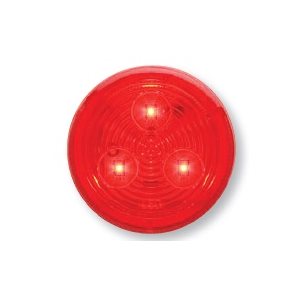 14 LED marker lamp 2 1 / 2'' red