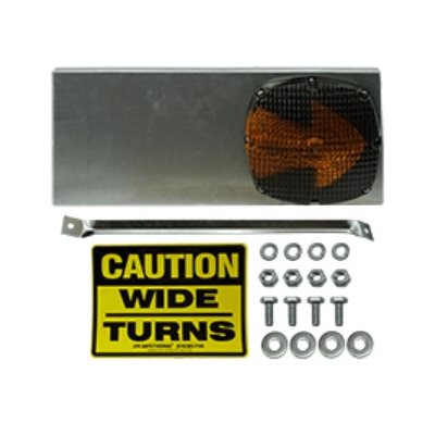 Wide turn advance signal