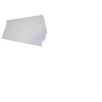 White aluminium patch