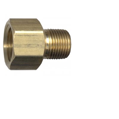 Adaptateur femelle-mâle 1 / 2 x 3 / 8